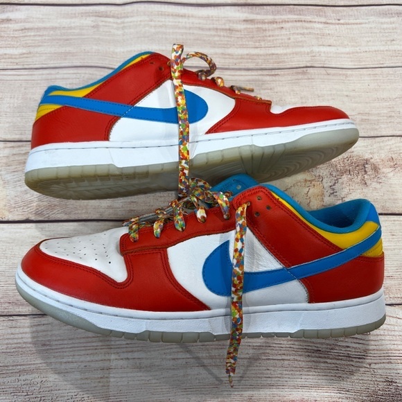 ? NIKE DUNK LOW QS Lebron James Fruity Pebbles | Size 12M main image 6